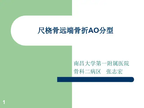 尺桡骨远端骨折AO分型PPT课件