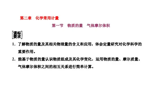 第二章第一节物质的量气体摩尔体积考点(二)气体摩尔体积阿伏加德罗定律课件新高考化学一轮复习