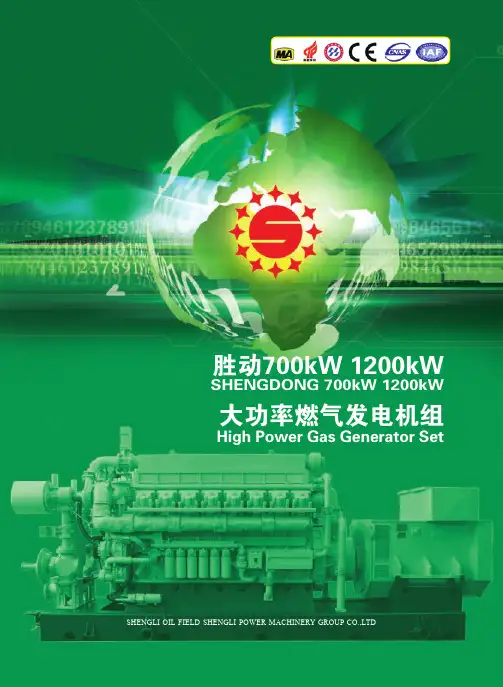 胜动集团700、1200kW机组简介
