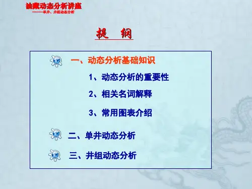 单井、井组动态分析