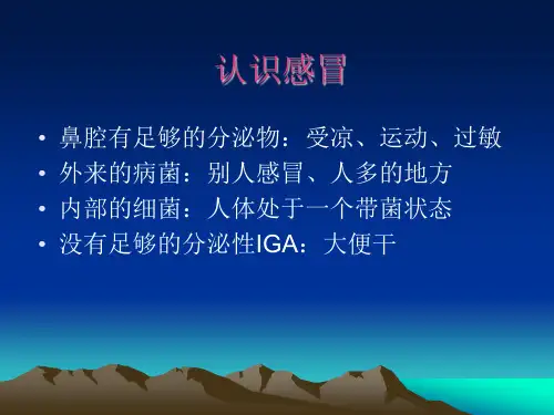 呼吸系统疾病的防治PPT课件