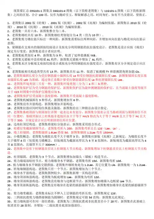 土建行业g与g图集区别