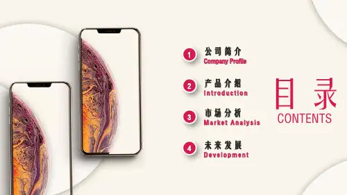 简约新品发布会PPT模版