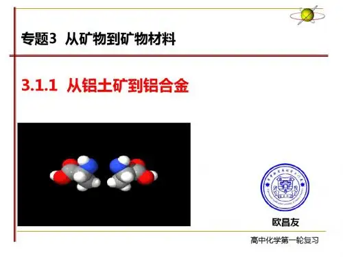 福建省厦门大学附属实验中学2017--2018学年高二化学课件:氢氧化铝的两性 (共18张PPT)