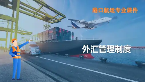对外贸易管制与海关监管—货物贸易外汇管理制度