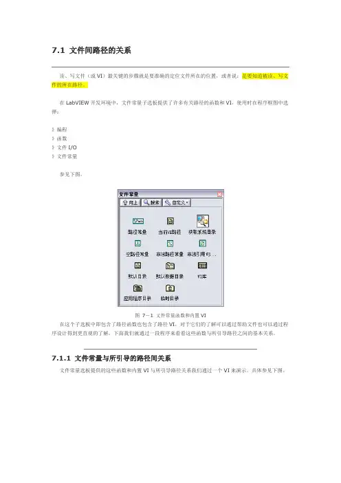 labview中数据的I0读写功能