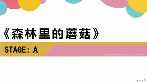 创意绘画《森林里的蘑菇》美术教学PPT课件