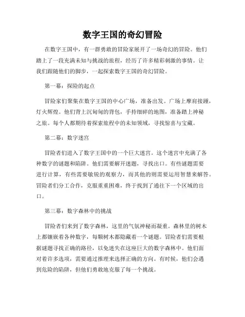 数字王国的奇幻冒险