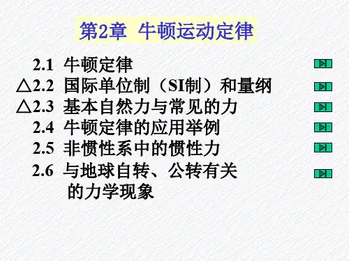 第二讲 牛顿定律.ppt