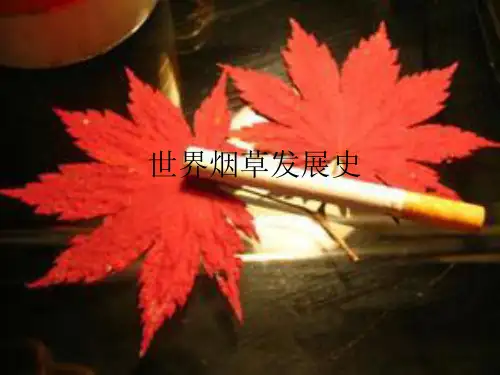 世界烟草发展史