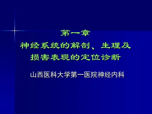 神经病学定位诊断(讲课用)