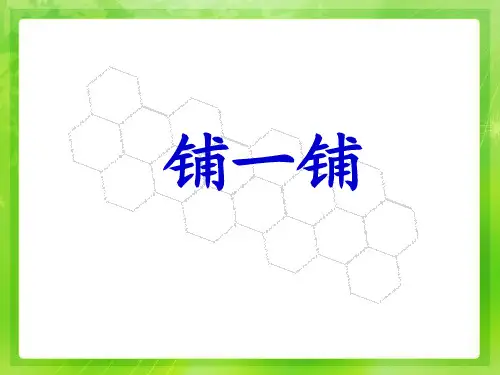 奇妙的图形密铺