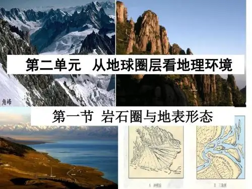 岩石圈与地表形态