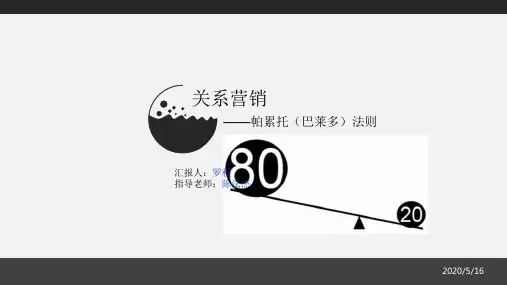 帕累托定律