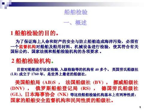 第三节-船舶检验--(船舶管理)