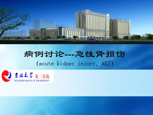 急性肾损伤病例讨论