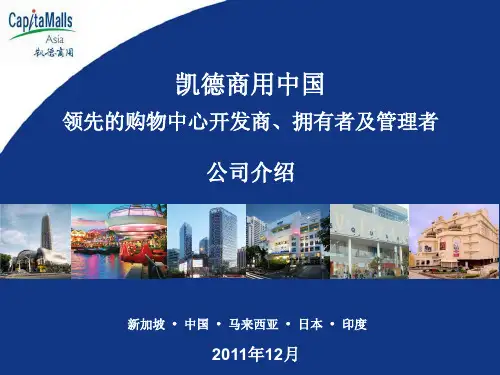 凯德商用中国公司介绍(中文版)