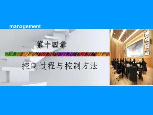 第十四章 控制过程与方法