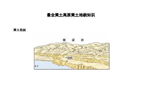 最全黄土高原黄土地貌知识汇总