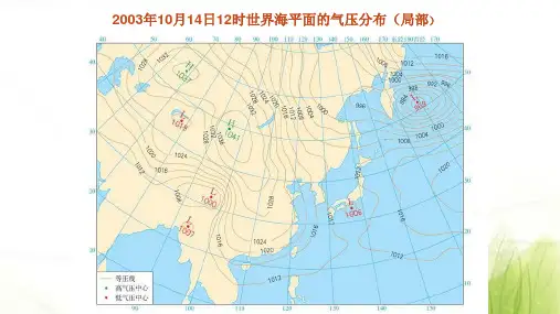 气旋与反气旋锋面气旋(共22张PPT)