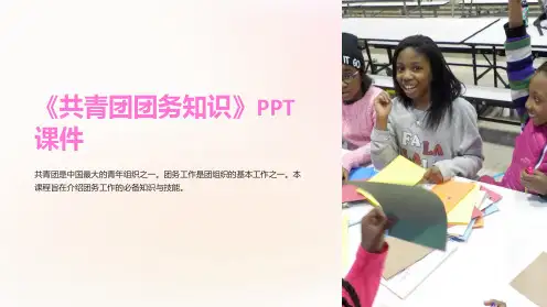 《共青团团务知识》课件
