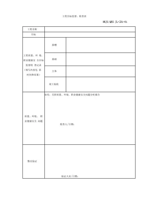 (完整word版)建筑企业管理全套表格(企管)