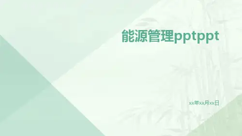 能源管理PPTppt