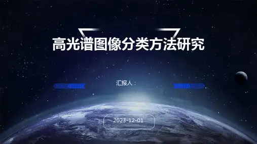 高光谱图像分类方法研究