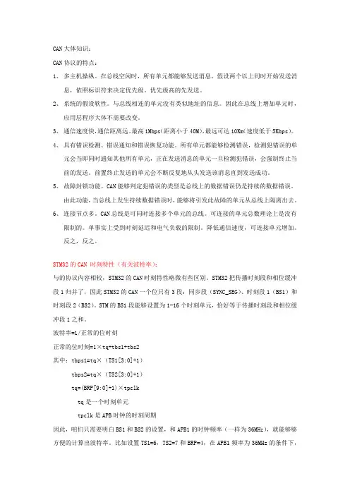 STM32的CAN总线利用指南