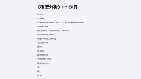 《核型分析》课件