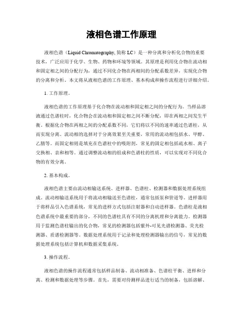 液相色谱工作原理