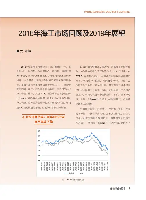 2018年海工市场回顾及2019年展望