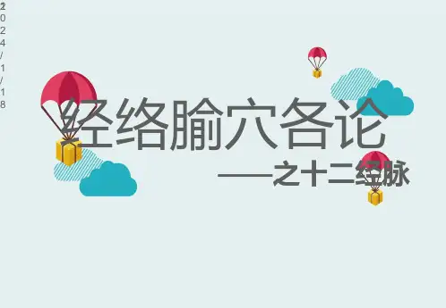 中医经络之——手少阳三焦经PPT课件