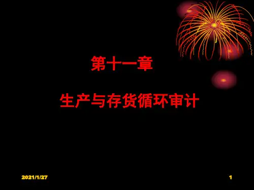 生产与存货循环审计PPT演示文稿