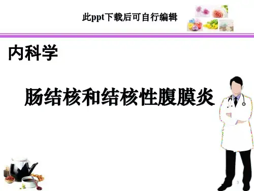 肠结核和结核性腹膜炎ppt