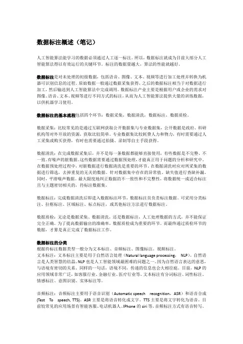数据标注实用教程(笔记之一)