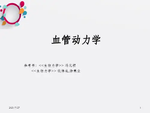 《血管动力学》PPT课件_OK