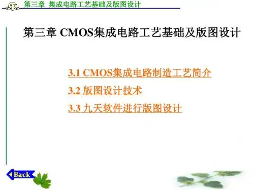 第3章工艺基础及版图的层