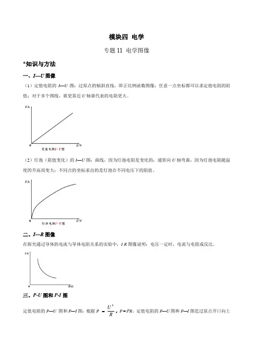 专题11 电学图像(解析版)