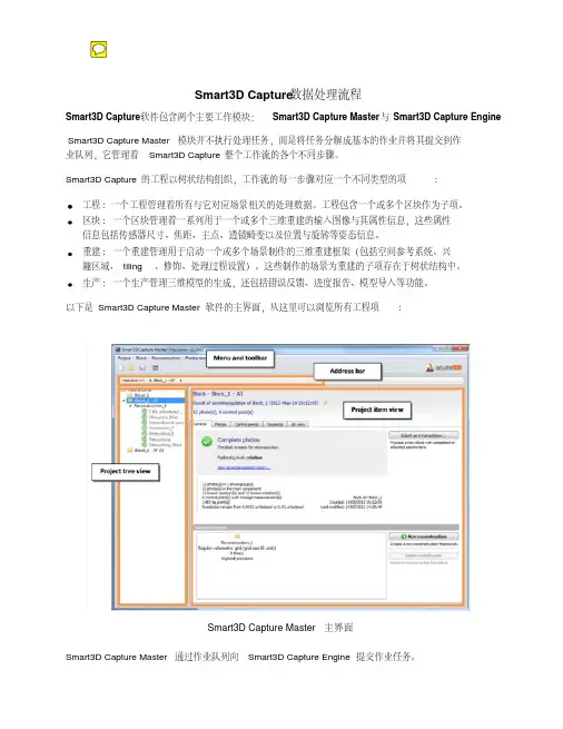 Bentley-ContextCapture-Center数据处理流程