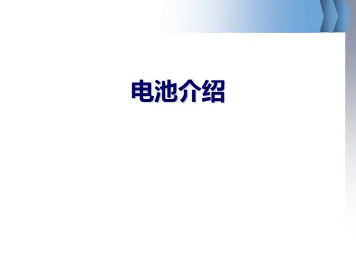 手机电池详细介绍PPT课件
