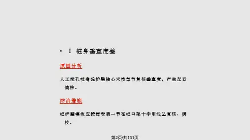 建筑工程常见质量缺陷及防治措施附图