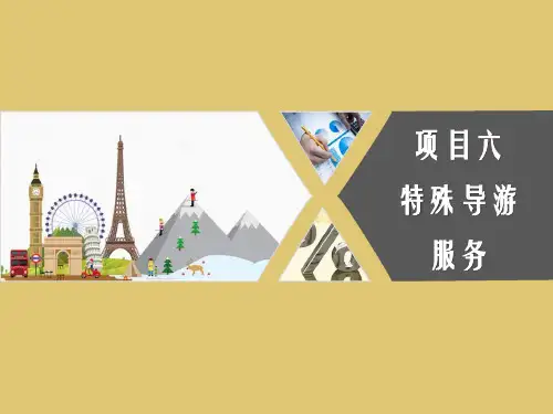 第六章 特殊导游《导游服务实务》PPT课件