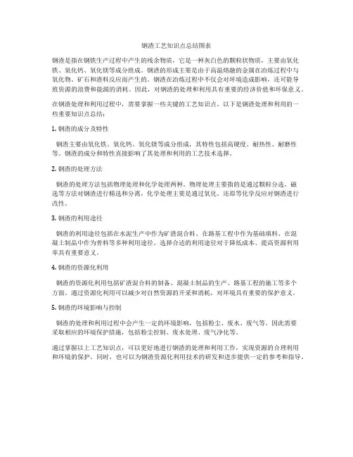 钢渣工艺知识点总结图表