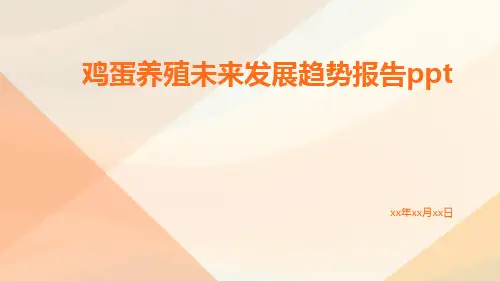 鸡蛋养殖未来发展趋势报告ppt