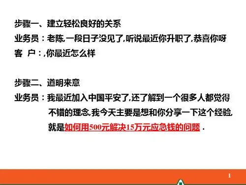 中国平安理论知识草帽图T形图PPT课件