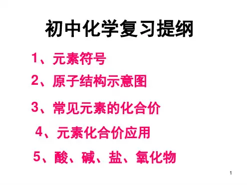 《初中升高中化学衔接》(教学PPT).ppt