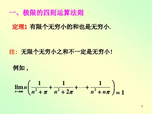 高数一章6节ppt课件