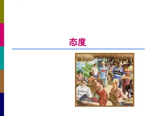 消费者行为——态度