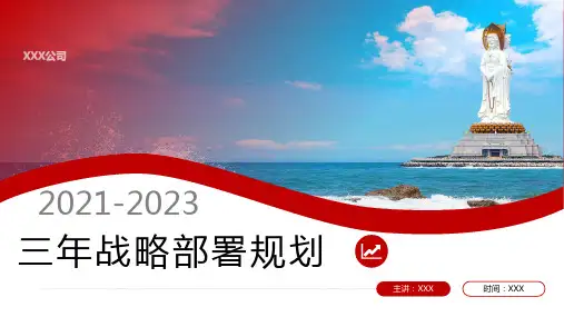 三年战略部署规划